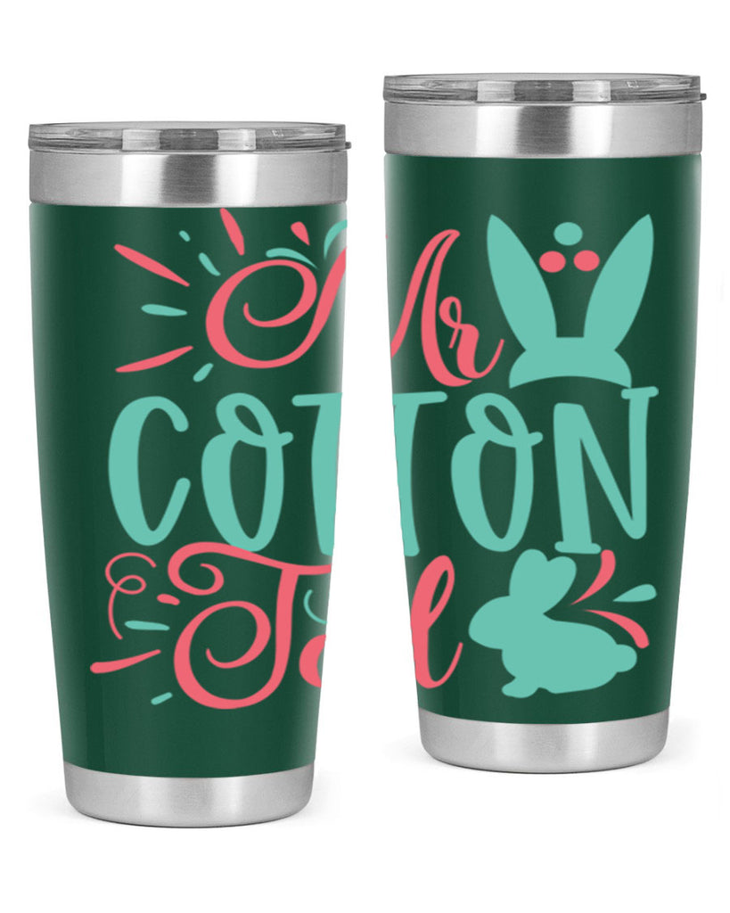 mr cotton tail 109#- easter- Tumbler