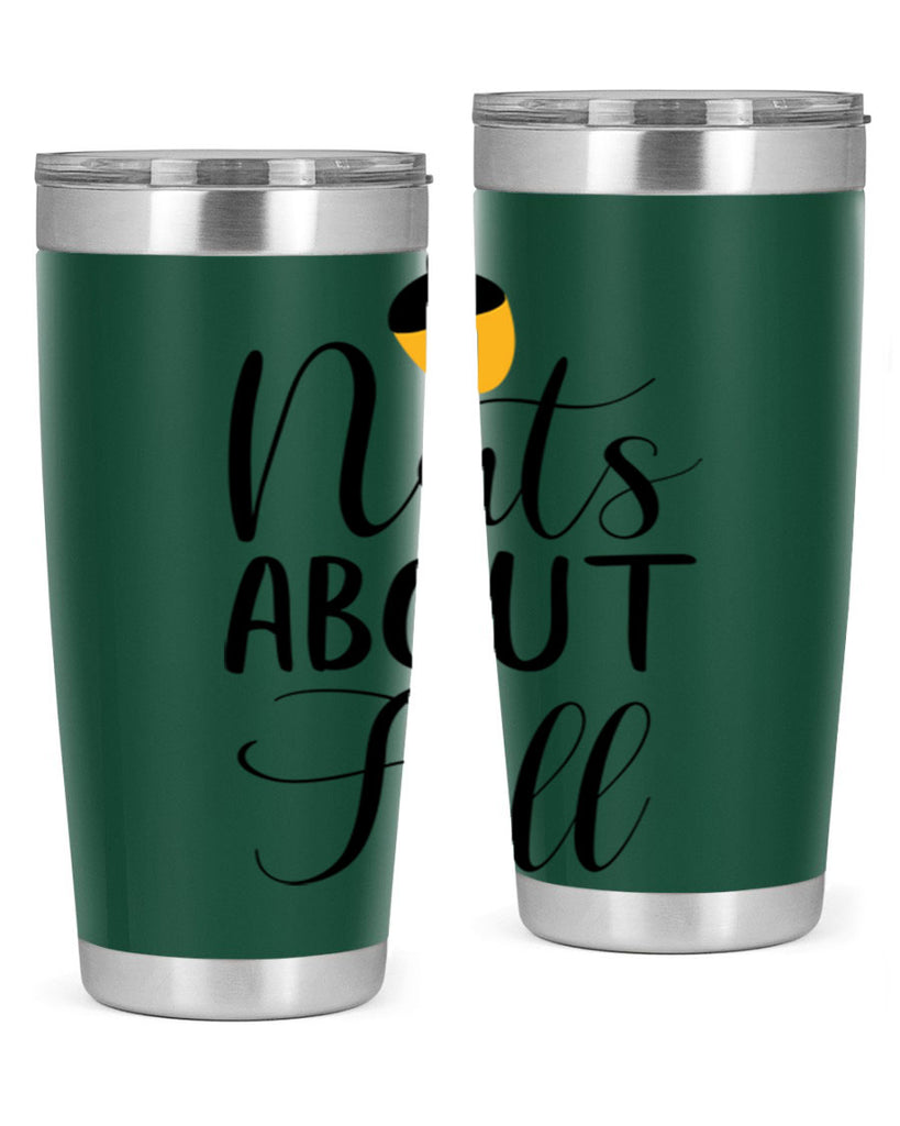 nuts about fall 445#- fall- Tumbler