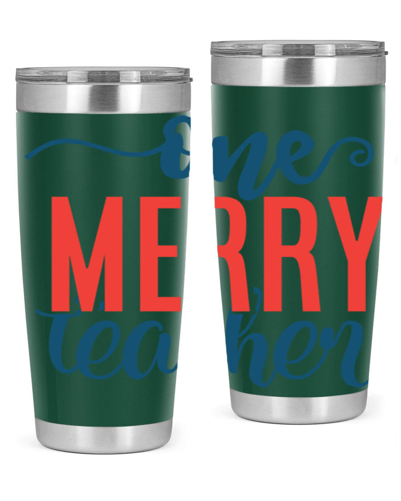 one merry teacher Style 161#- teacher- tumbler