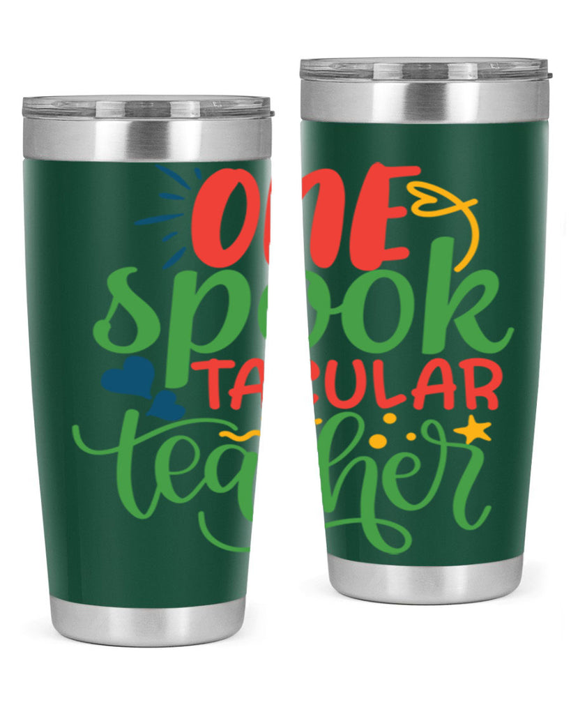 one spook tacular teacher Style 159#- teacher- tumbler