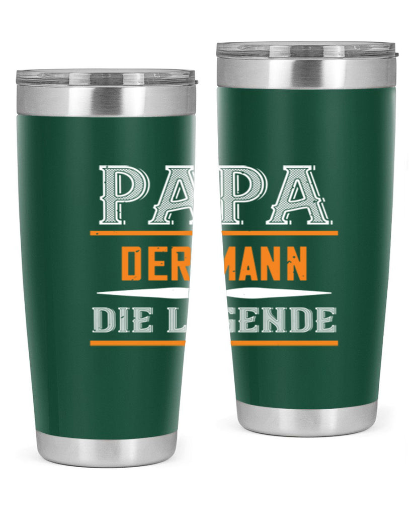 papa der mann die legende 21#- grandpa - papa- Tumbler