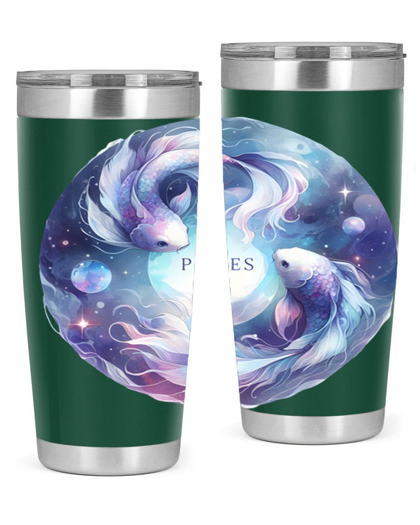 pisces 348#- zodiac- Tumbler