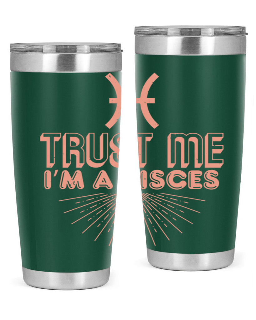 pisces 358#- zodiac- Tumbler