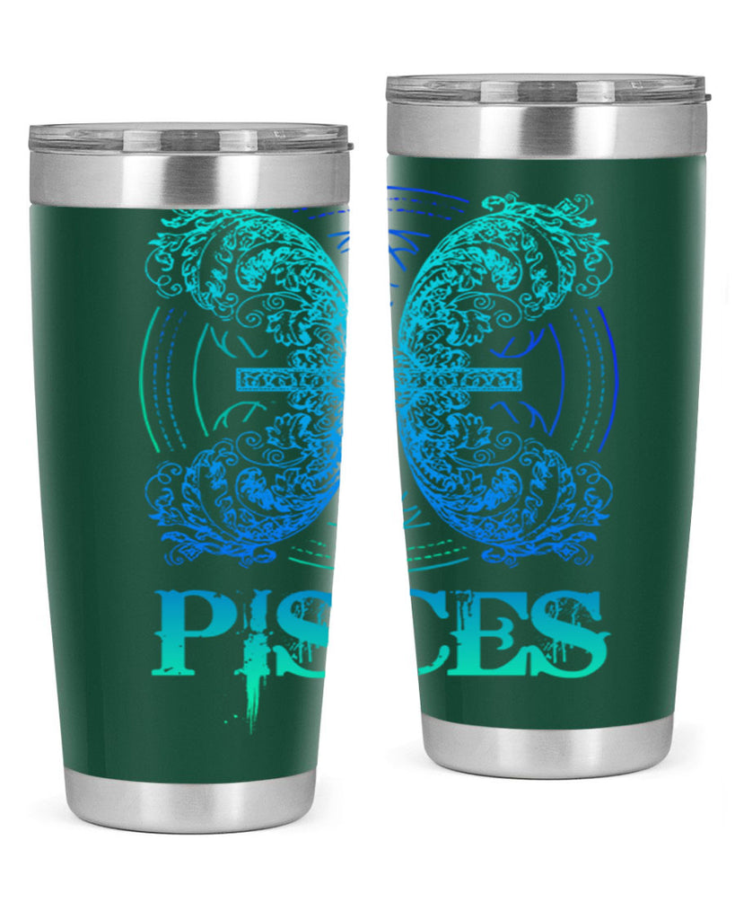 pisces Zodiac 381#- zodiac- Tumbler