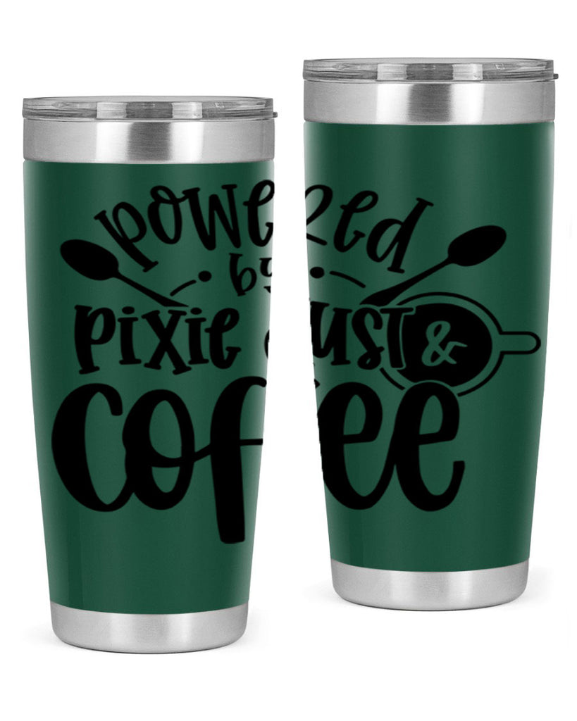 powered by pixie dust coffee 42#- coffee- Tumbler