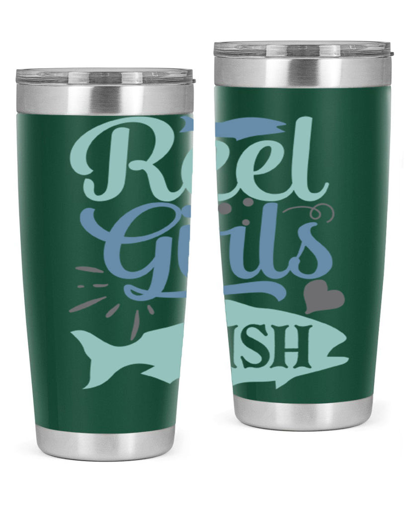 reel girls fish 198#- fishing- Tumbler