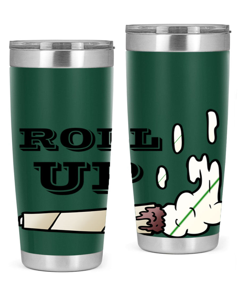 roll up 229#- marijuana- Tumbler