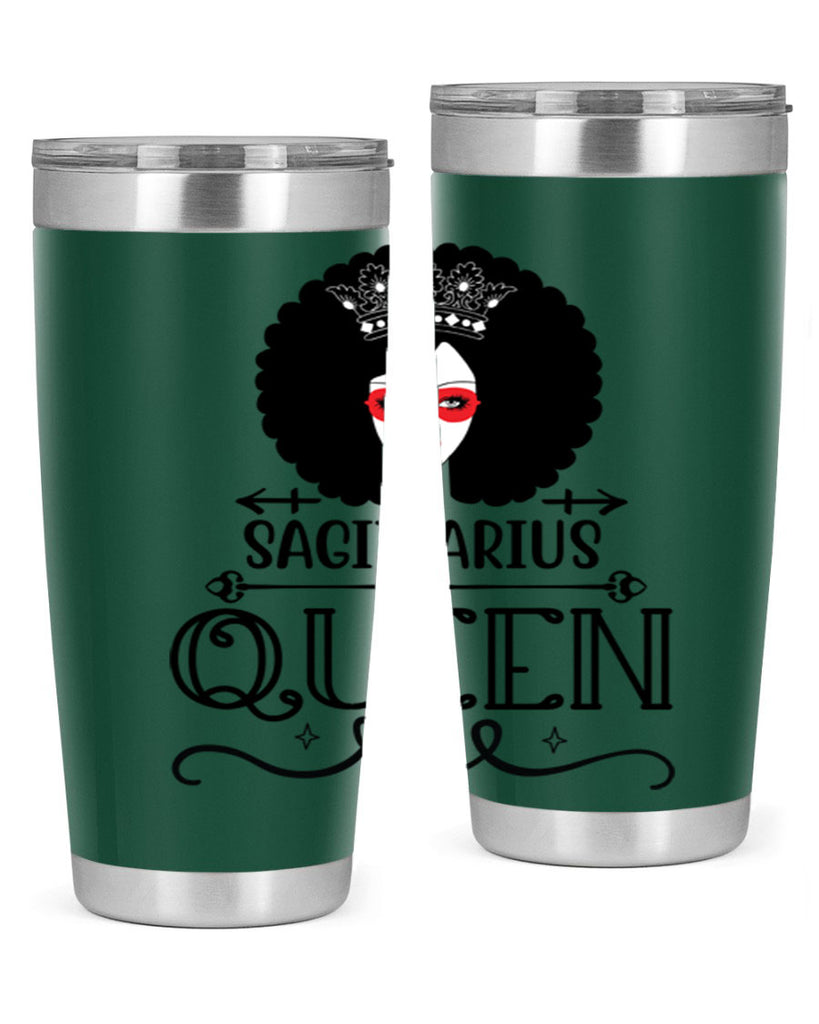 sagittarius queen 414#- zodiac- Tumbler