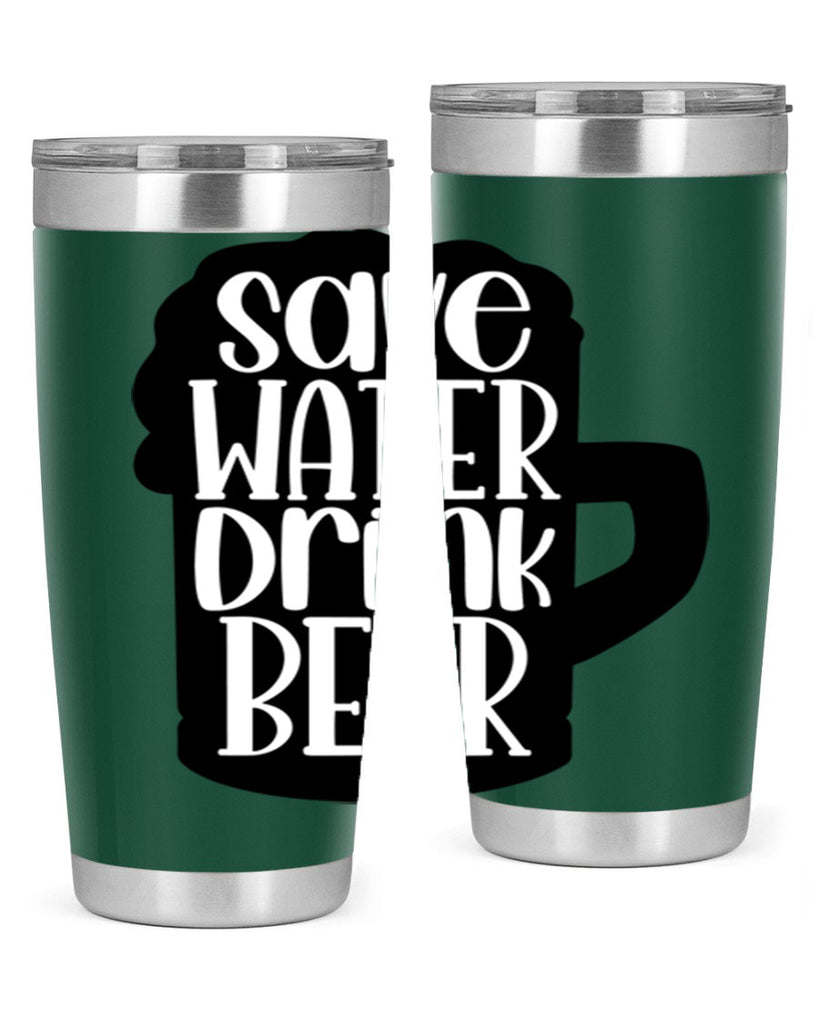 save water drink beer 23#- beer- Tumbler