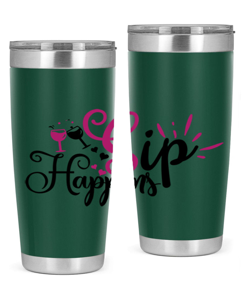 sip happens 163#- wine- Tumbler