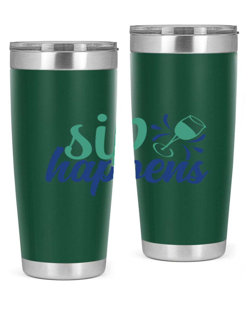 sip happens 165#- wine- Tumbler