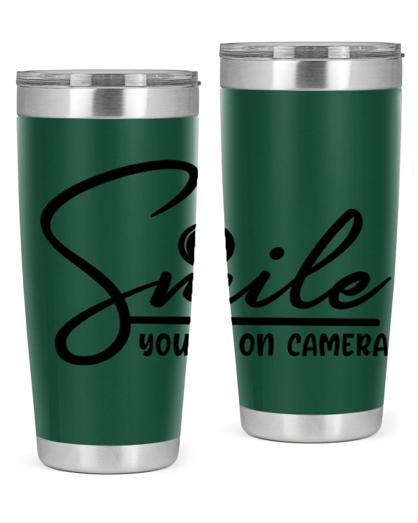 smile youre on camera 52#- home- Tumbler