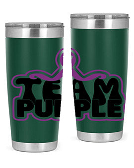 team purple 216#- alzheimers- Tumbler