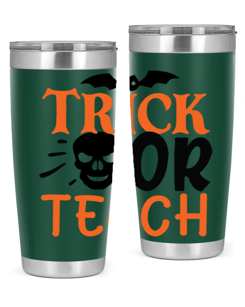 trick or teach 104#- halloween- Tumbler