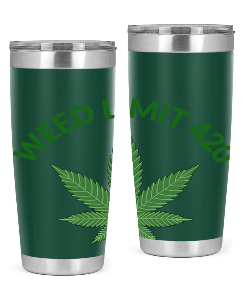 weed limit 420 sd 293#- marijuana- Tumbler