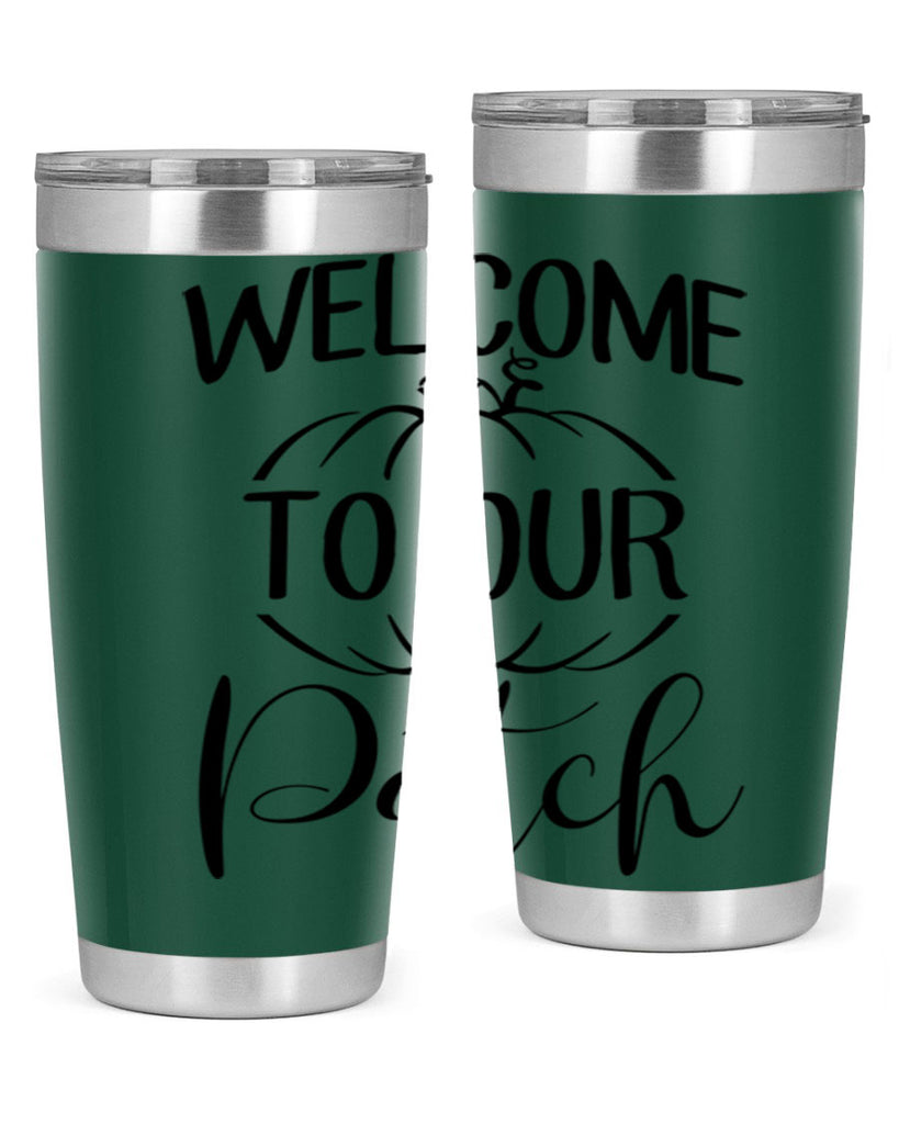 welcome to our patch 632#- fall- Tumbler