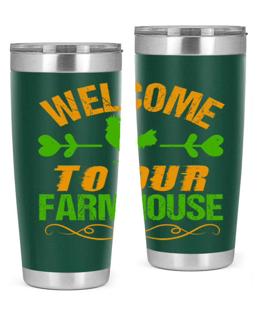 welcome to your farmhouse 28#- farming and gardening- Tumbler