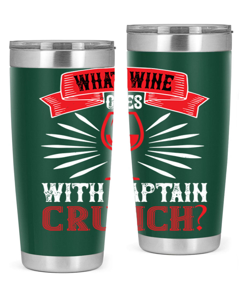 what wine goes with captain 10#- wine- Tumbler