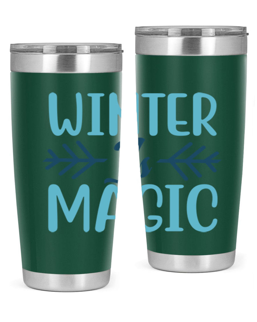 winter is magic 506#- winter- Tumbler