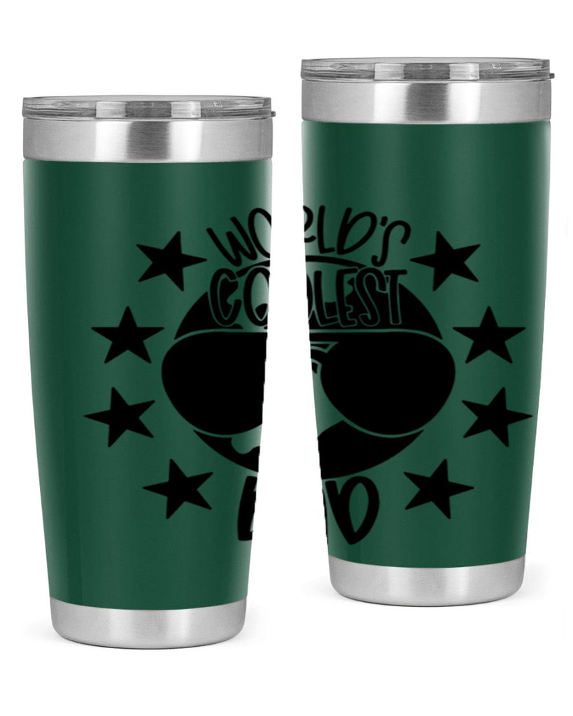 worlds coolest dad 11#- fathers day- Tumbler