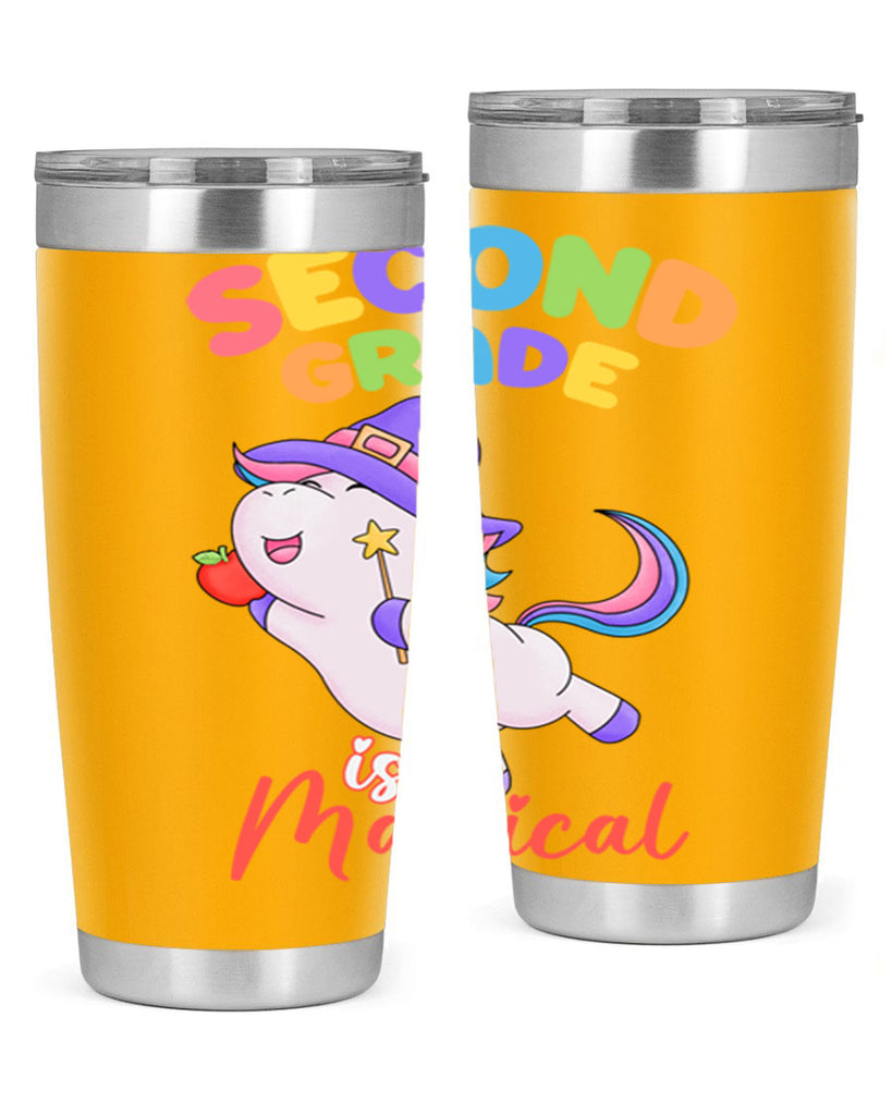 2nd Grade is Magical Unicorn 5#- second grade- Tumbler