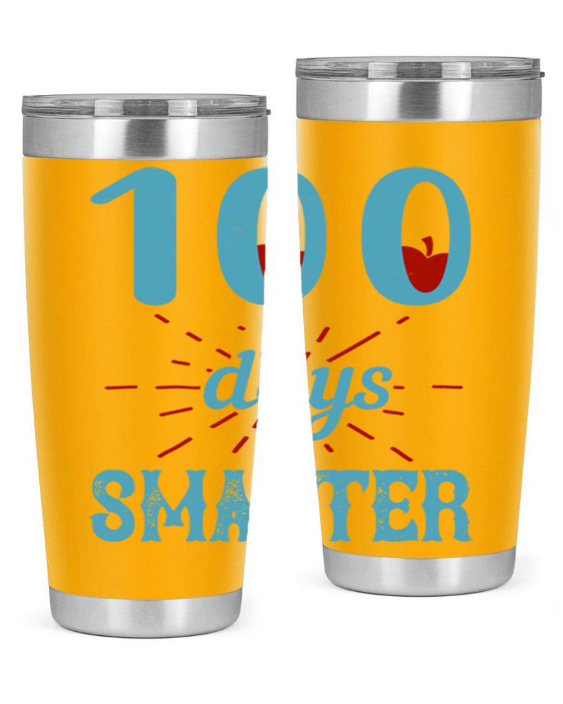 7 days smarter 47#- 100 days of school- Tumbler