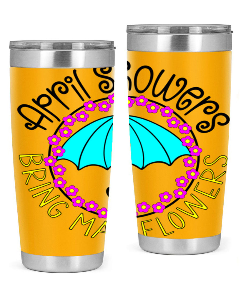 April showers21#- spring- Tumbler