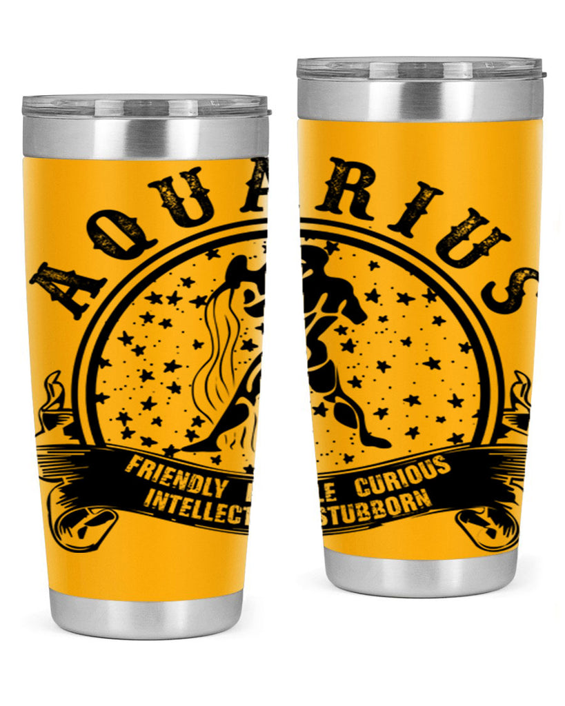 Aquarius 42#- zodiac- Tumbler