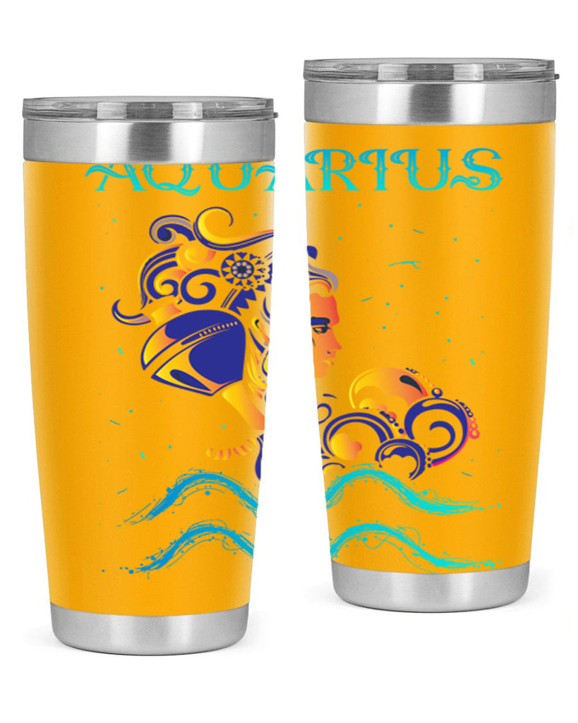 AquariusZodiac 76#- zodiac- Tumbler