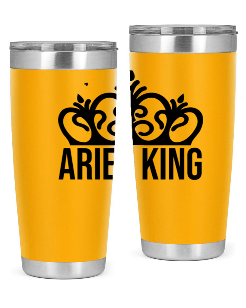 Aries king 107#- zodiac- Tumbler