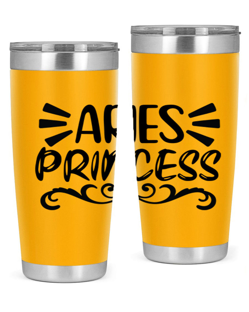 Aries princess 117#- zodiac- Tumbler
