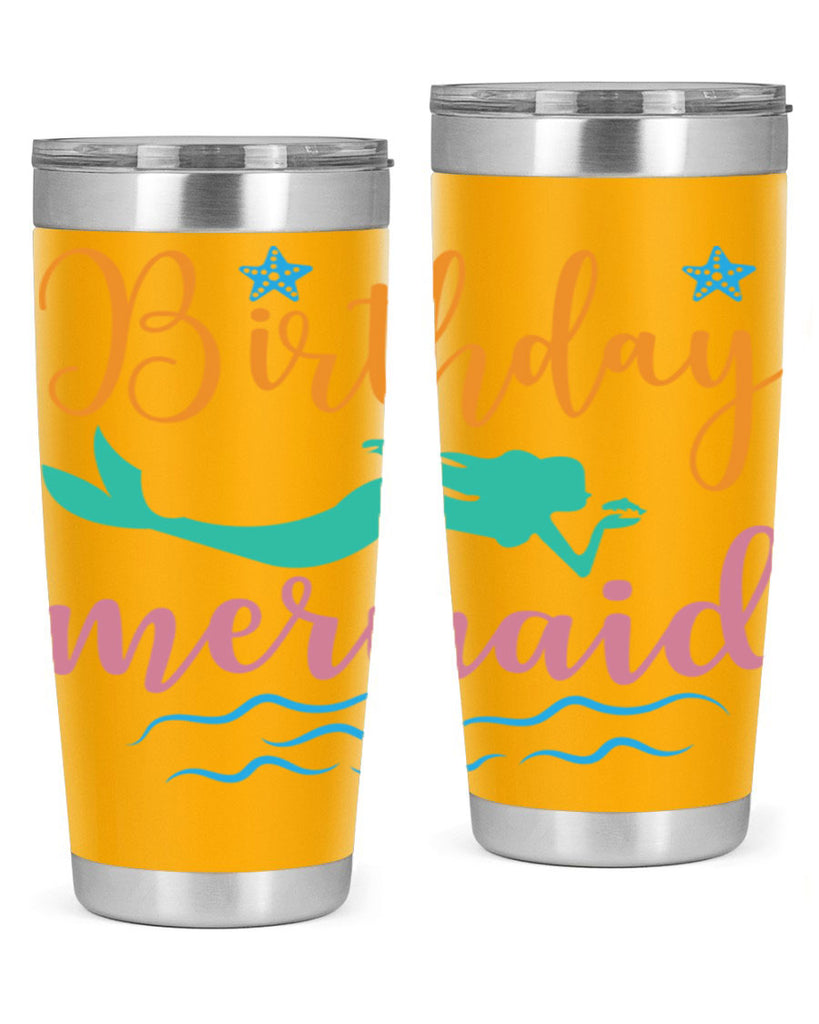 Birthday Mermaid Design 79#- mermaid- Tumbler