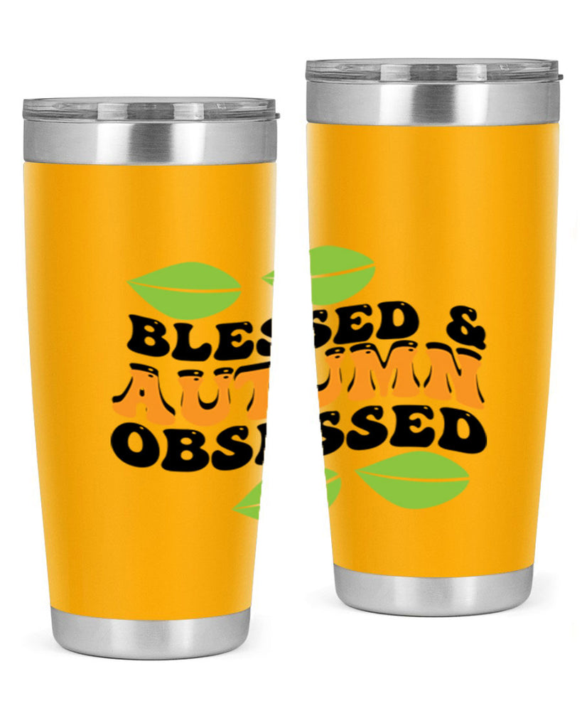 Blessed Autumn Obsessed 48#- fall- Tumbler