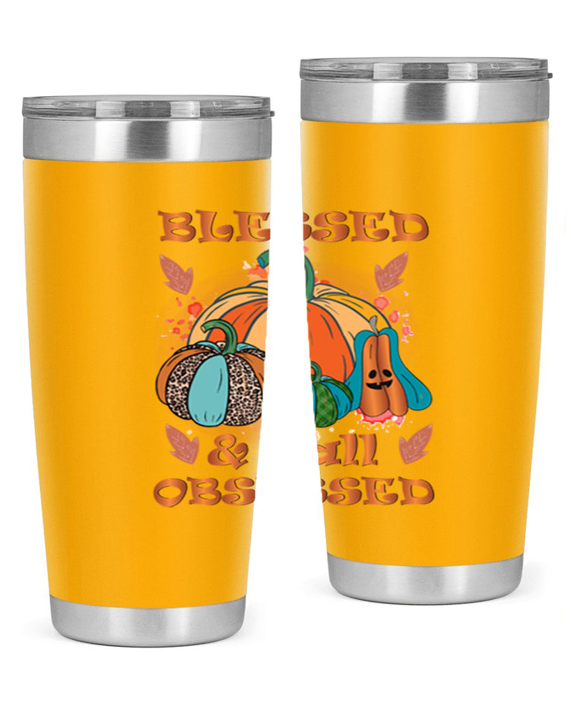 Blessed Fall Obsessed 49#- fall- Tumbler
