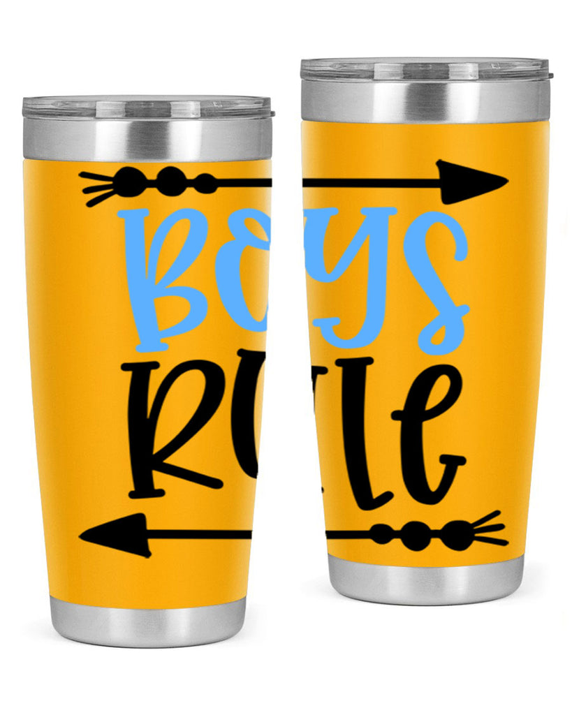 Boys Rule Style 108#- baby- tumbler