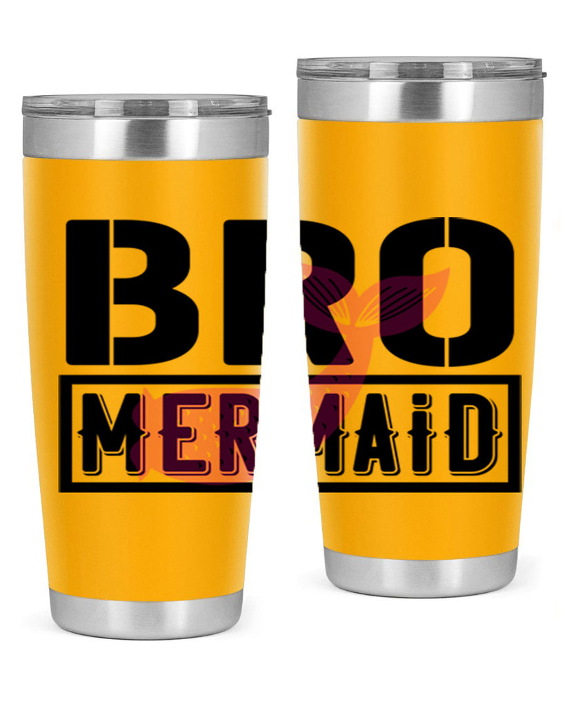 Bro mermaid 85#- mermaid- Tumbler