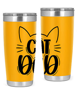 Cat Dad Style 81#- cat- Tumbler