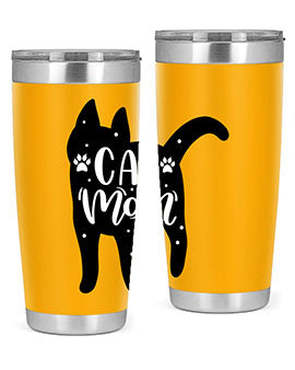 Cat Mom Style 86#- cat- Tumbler