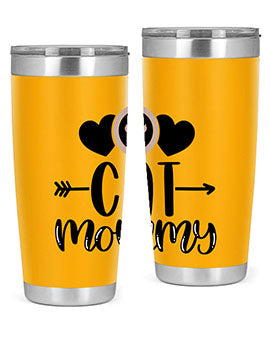 Cat Mommy Style 87#- cat- Tumbler