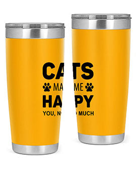 Cats Make Me Style 40#- cat- Tumbler