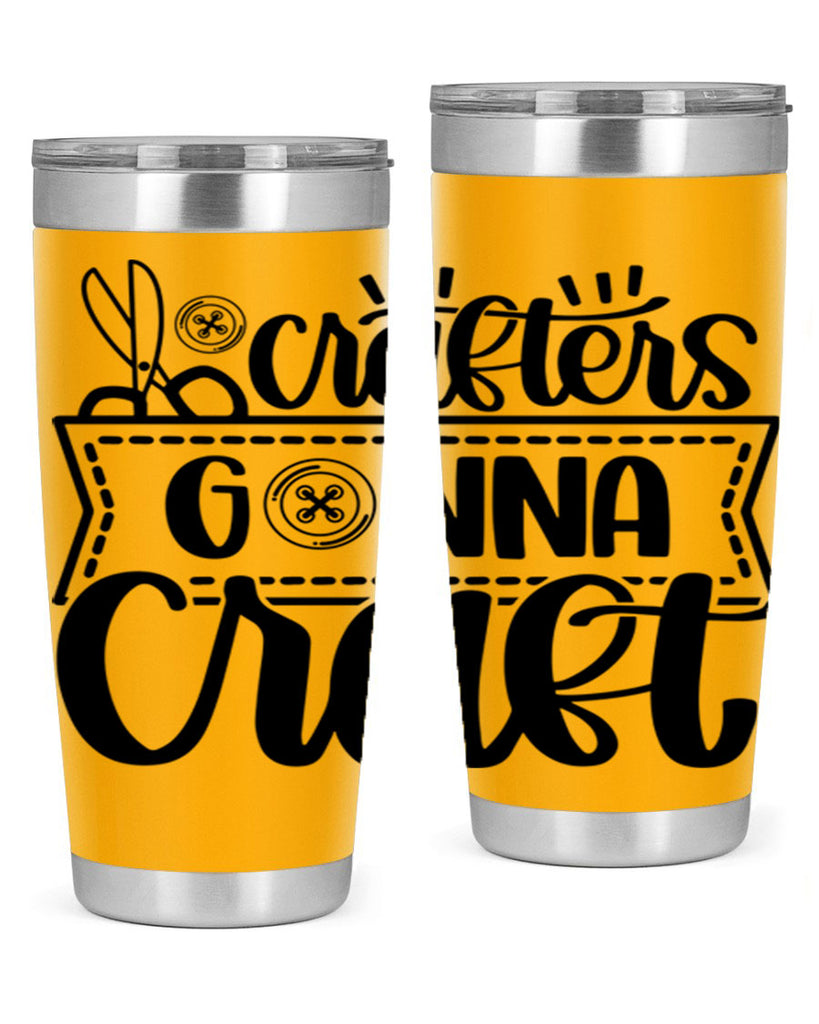 Crafters Gonna Craft 36#- crafting- Tumbler