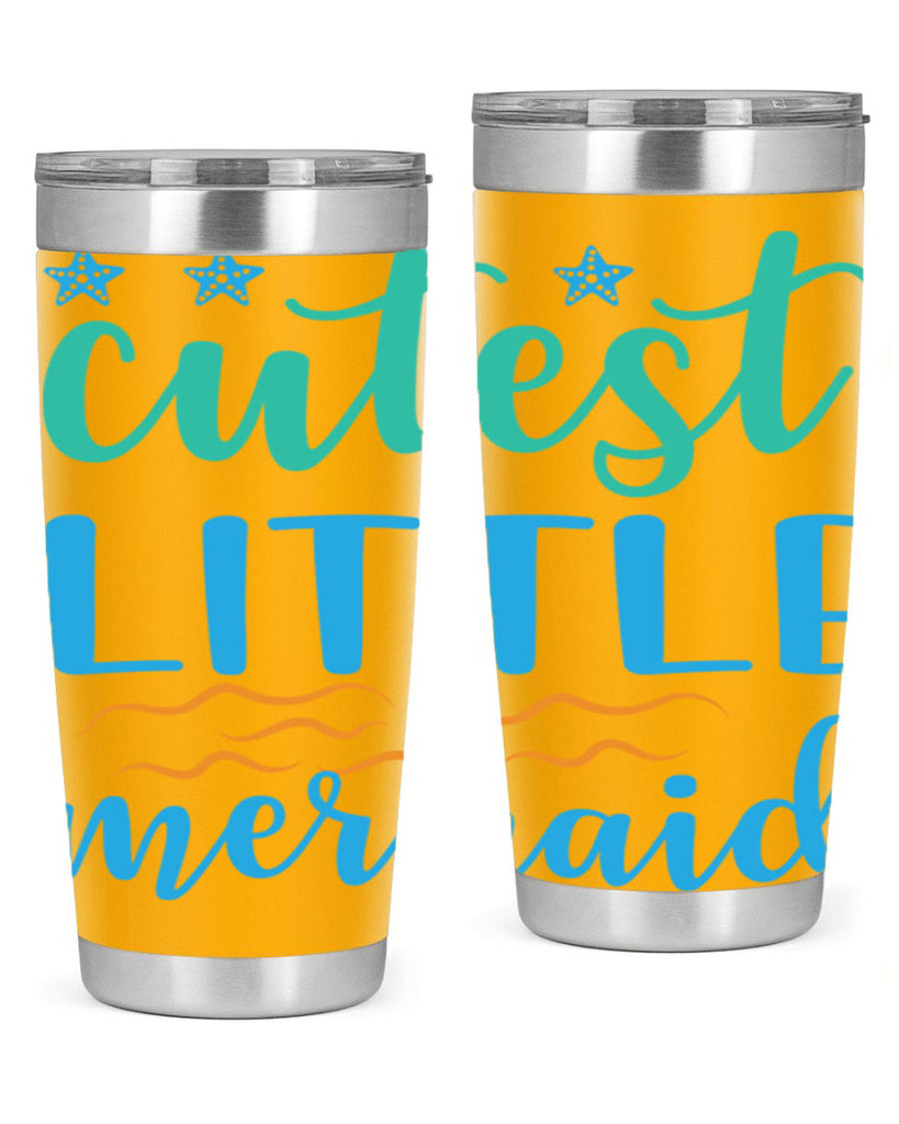Cutest Little Mermaid Design 97#- mermaid- Tumbler