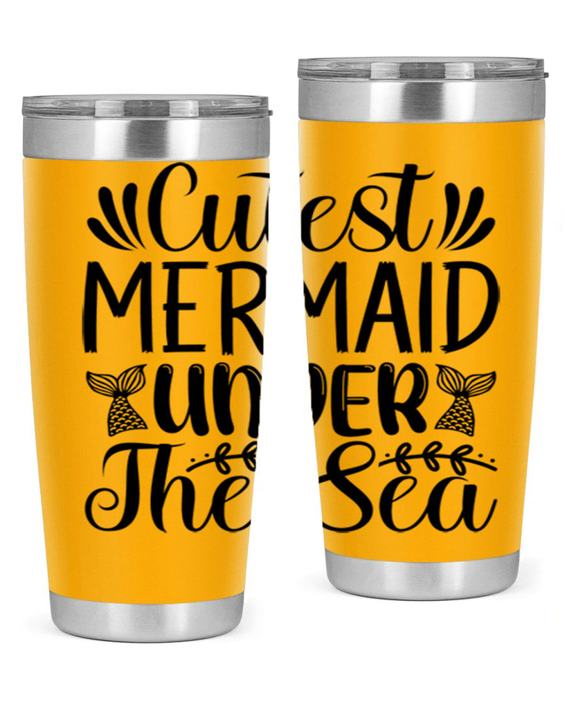 Cutest Mermaid Under The Sea 108#- mermaid- Tumbler
