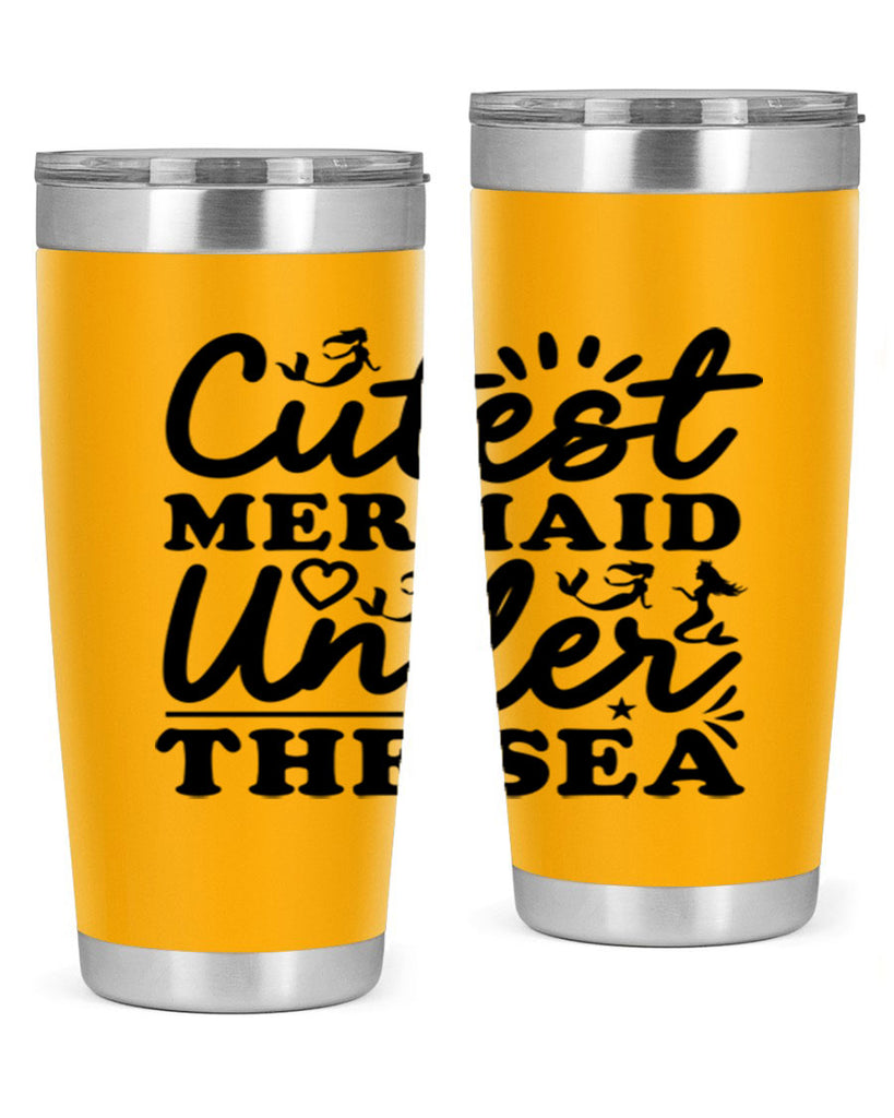 Cutest Mermaid Under the Sea 106#- mermaid- Tumbler