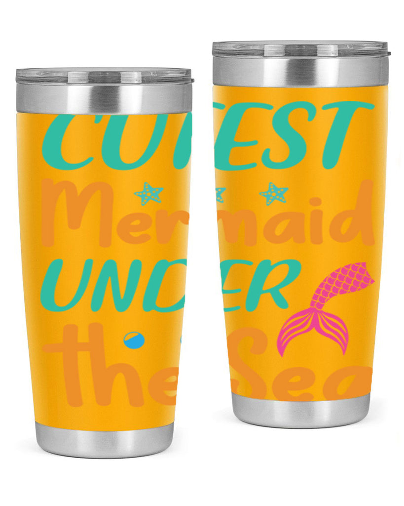 Cutest Mermaid Under the Sea 107#- mermaid- Tumbler