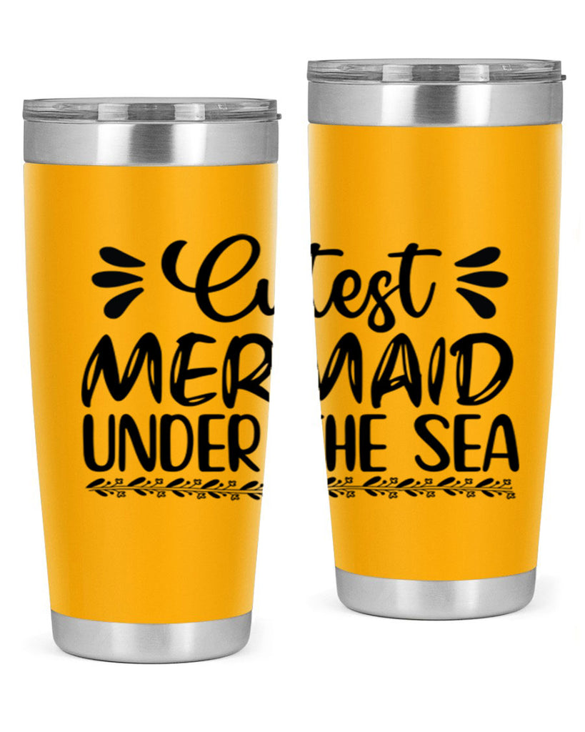 Cutest mermaid under the sea 105#- mermaid- Tumbler