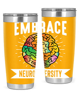 EmbraceNeurodiversityAwarenessTshirt 133#- alzheimers- Tumbler