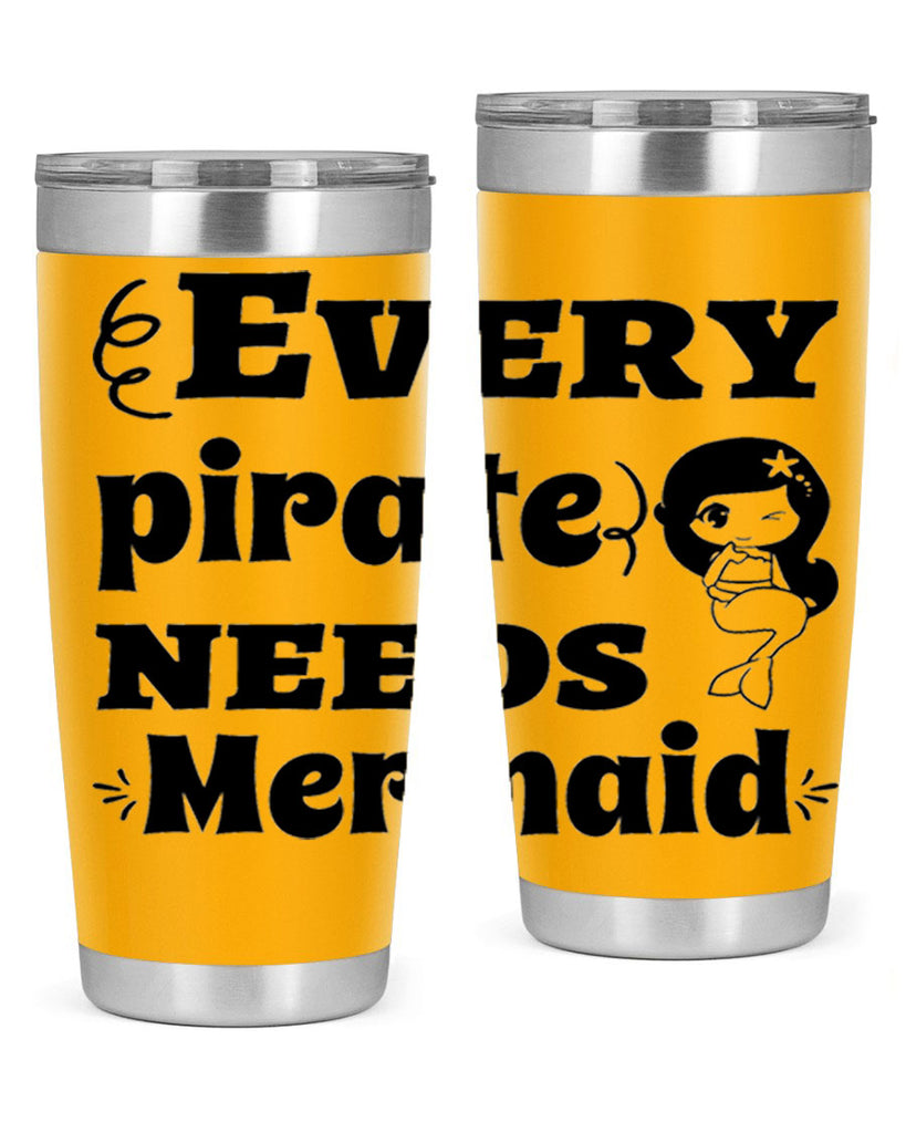 Every pirate needs Mermaid 163#- mermaid- Tumbler
