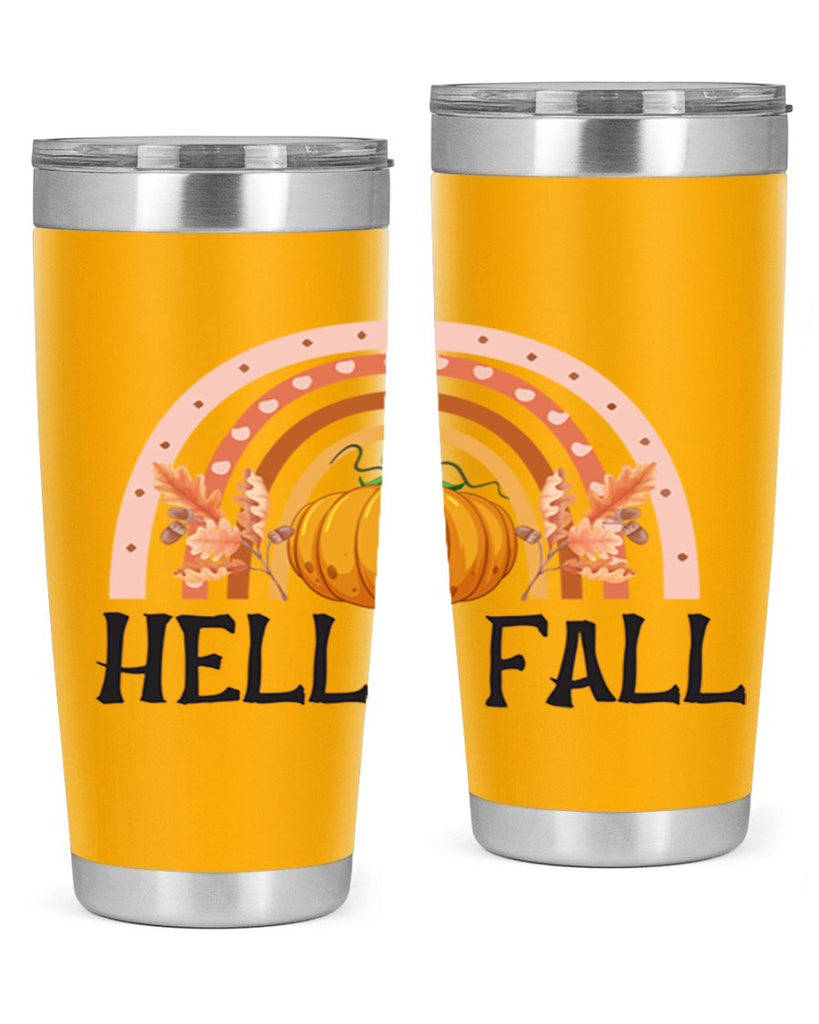 Fall Boho Rainbow 91#- fall- Tumbler