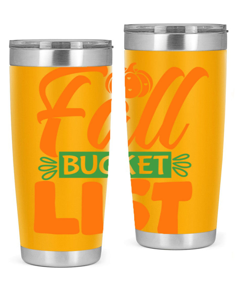 Fall Bucket List 93#- fall- Tumbler